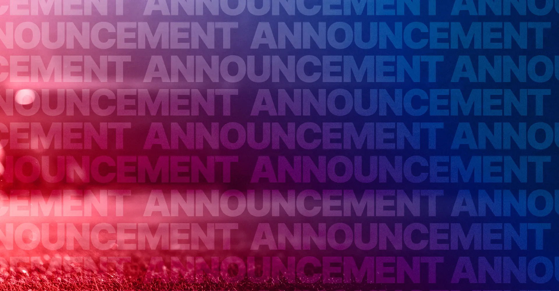 announcement